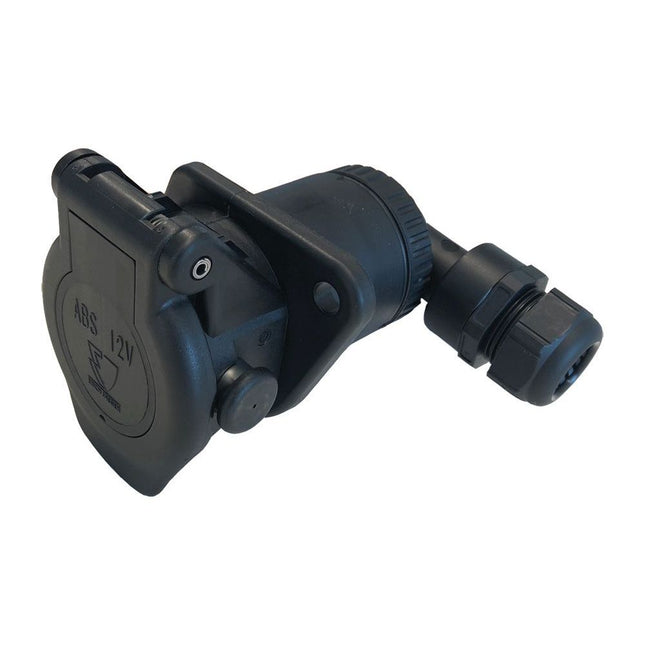ABS/EBS - Steckdose 7-pol 12 V 90°, ADR/GGVS
