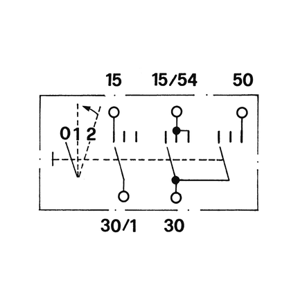 COBO - Zünd-Anlass-Schalter