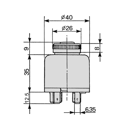 COBO - Zünd-Anlass-Schalter Same, Lamb.