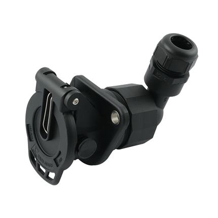 15-pol. LKW-Dose 24 V 90 Grad, ADR/GGVS