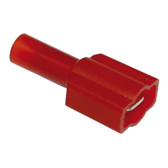 Flachsteckzungen vollisoliert 6.3 mm rot