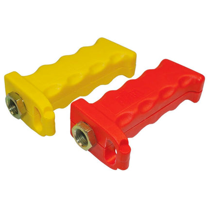 Handgriff-Satz rot und gelb