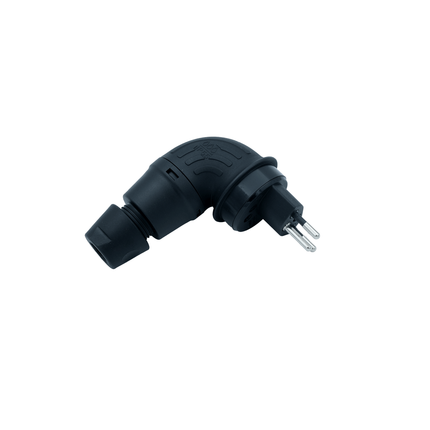 Werkstatt-Stecker T13 abgewinkelt, 10 A 230 VAC IP55