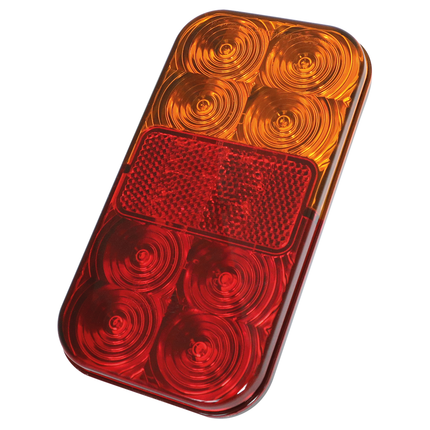LED-Schlussleuchte 12 V mit Kennzeichenleuchte - 149BARLP - 1 - Stück LED autolamps