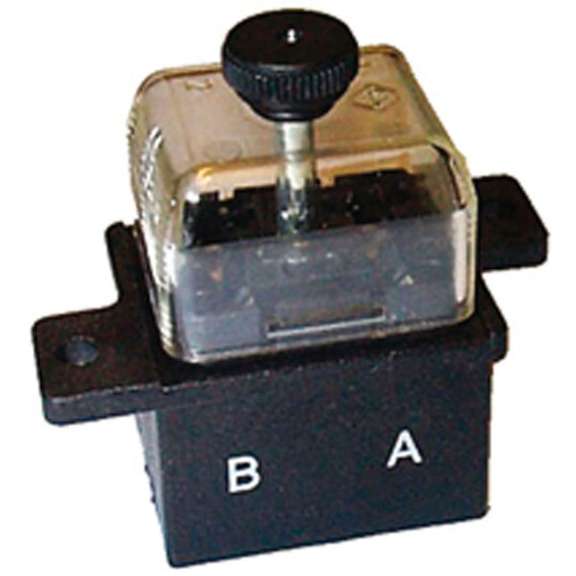 Merit Stecksich.dose 2-pol. schwarz