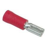Flachsteckhülse 2.8 x 0.8 mm rot 1.5 mm2 150215