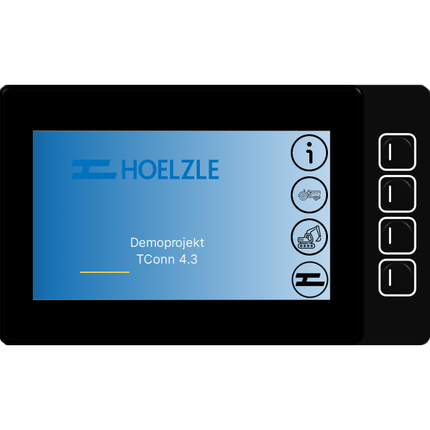 TConn Display  7" CAN 12/24 V 15033030000 - Hischier Auto AG