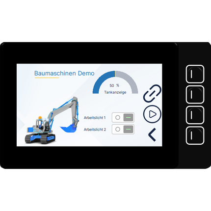 TConn Display  4.3" CAN 12/24 V 15023030000 - Hischier Auto AG