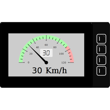 TConn Display  4.3" CAN 12/24 V 15023030000 - Hischier Auto AG