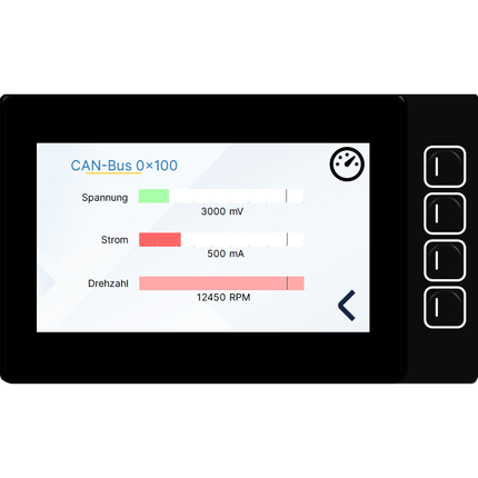 TConn Display  7" CAN 12/24 V 15033030000 - Hischier Auto AG