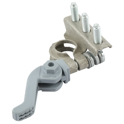 Batterieklemme negativ - 3 Anschlüsse Quick Lock