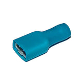 Flachsteckhülse 6.3mm verstärkt, vollisoliert 151625V