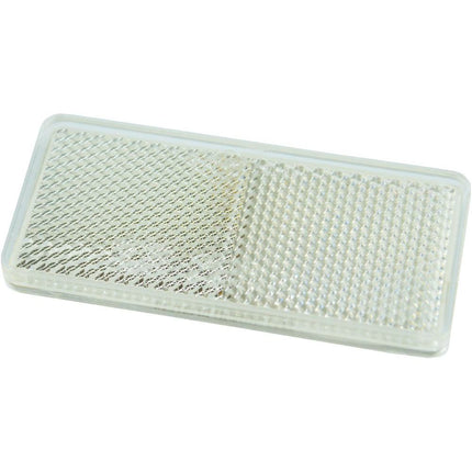 Rückstrahler Aspöck weiss