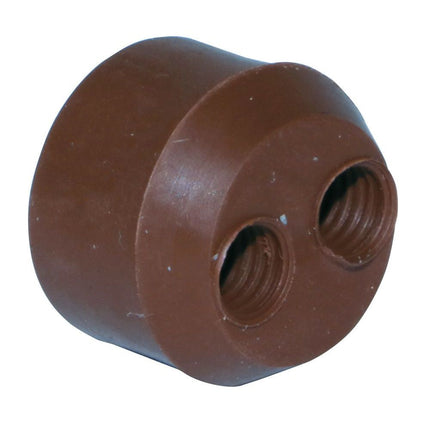 Dichtstopfen für ASS1 2x6mm braun offen, Satz  à 5Stk. - 155623016 - 1 - Satz Aspöck