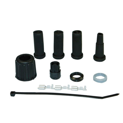 Aspöck-Verbindungsset ASS2 2-pol schwarz weiblich