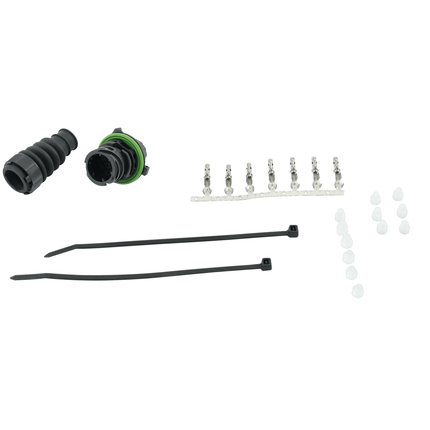 Stecker-Set Stiftgehäuse AMP 7-pol.