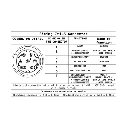 Vignal - LED-Schlussleuchte LC11 rechts 12 V 160410 - Hischier Auto AG