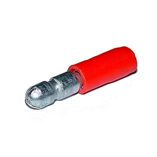 Rundstecker ø 4mm rot verstärkt, isoliert 160415V - Hischier Auto AG