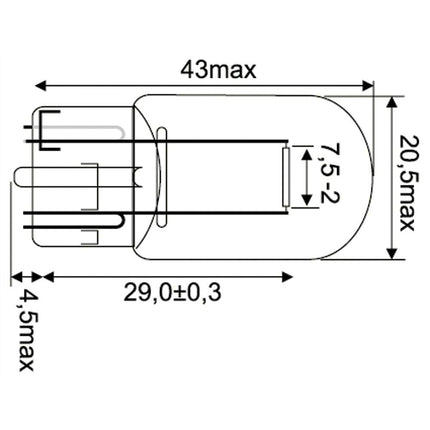 Osram Original W21W 12 V Faltschachtel - 1 - Stück OSRAM