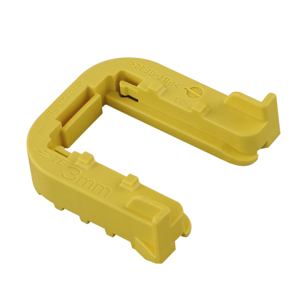 Befestigungsschieber HDSCS Typ C gelb 3.0 mm