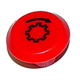 Pneutron Emblem "Zapfwelle rot" 16