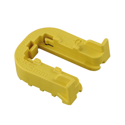 Befestigungsschieber HDSCS Typ A gelb 3.0 mm