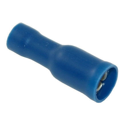 Rundsteckhülse isoliert *4 mm* blau