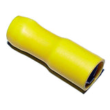 Rundsteckhülsen isoliert 5 mm gelb 170560