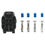 Buchsengehäuse-Set, AMP Econoseal 174257