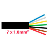 Aspöck Anhängerkabel 7x1.0mm2 177710037