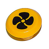Pneutron Emblem "Gebläse II gelb" 18