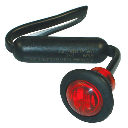 LED-Kontroll- und Positionsleuchte rot 12/24 V - 181R - 1 - Stück LED autolamps