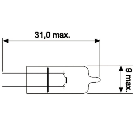 Jahn Glühlampe Halogen 24V 20W G4 - 1842 - 1 - Stück Jahn