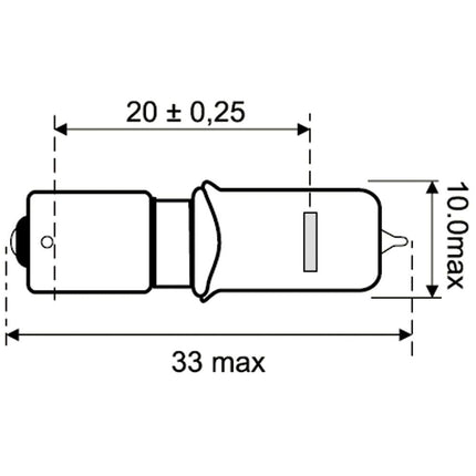 Osram Glühlampe Halogen 24V 21W - 1 - Stück OSRAM