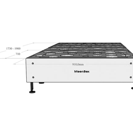 Moonbox Campingbox Minivan 91cm SLIM Weiss Moonbox