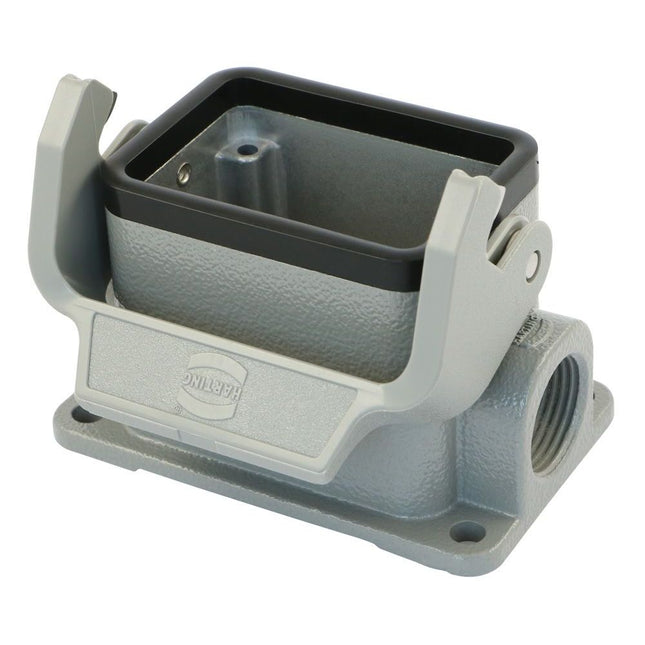 Harting - Han 6B Sockelgehäuse mit Längsbügel 19300061250 - Hischier Auto AG