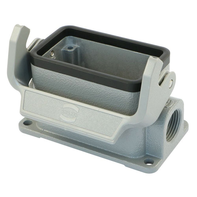 Harting - Han 10B Sockelgehäuse mit Längsbügel 19300101250 - Hischier Auto AG