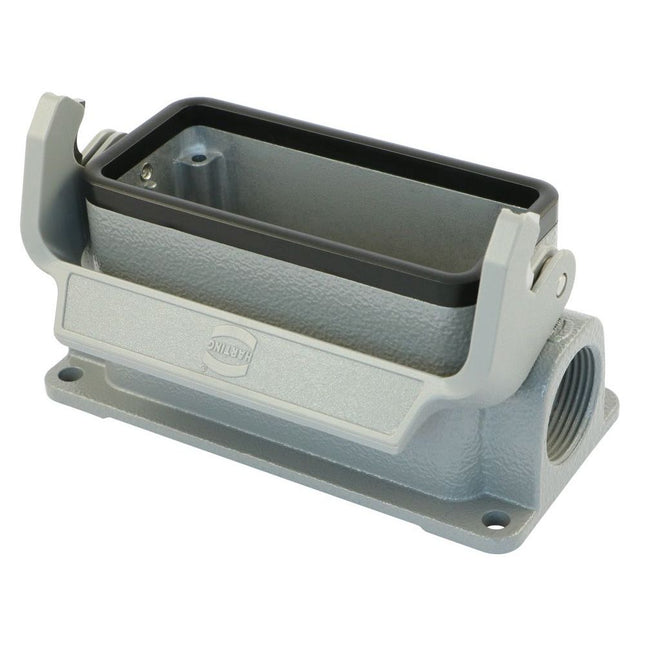 Harting - Han 16B Sockelgehäuse mit Längsbügel 19300161251 - Hischier Auto AG