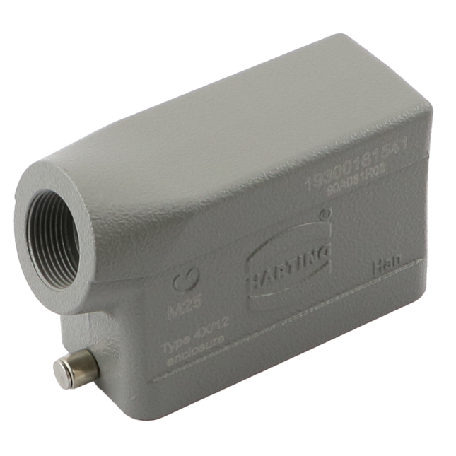 Harting - Han 16B Gehäuseoberteil mit Verriegelung 19300161541 - Hischier Auto AG