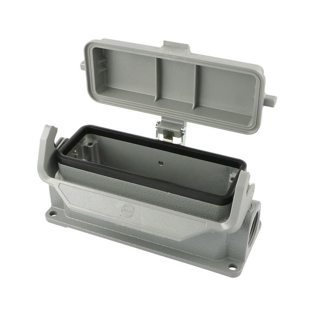 Harting - Han 24B Sockelgehäuse mit Deckel 19300241256 - Hischier Auto AG