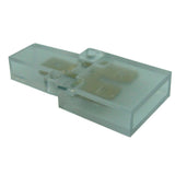 Y-Flachsteckabzweiger isol. 42 mm. 3 x 6.3 mm 193642