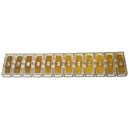 Flachsteckleisten 6.3mm. 12-p. - 1 - Stück Diverse
