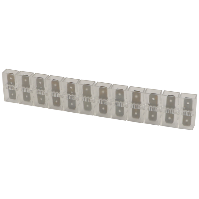 Flachsteckleiste 12-pol 26 mm breit 194628