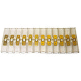 Flachsteckleiste 12-pol. 50mm breit 194650