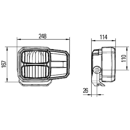 Hella - LED-Hauptscheinwerfer C 140 links 1EE996374011 - Hischier Auto AG