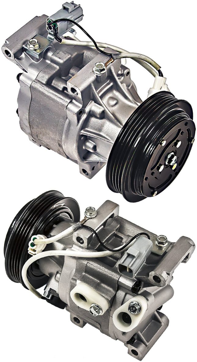 Klimakompressor SCS06C PV4 100MM 00-02 TOYOTA ECHO 1.5L Hischier 12V