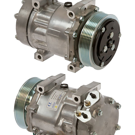 Klimakompressor SD7V16 1267/1242 PV6 119mm VPK HEAD Hischier 12V