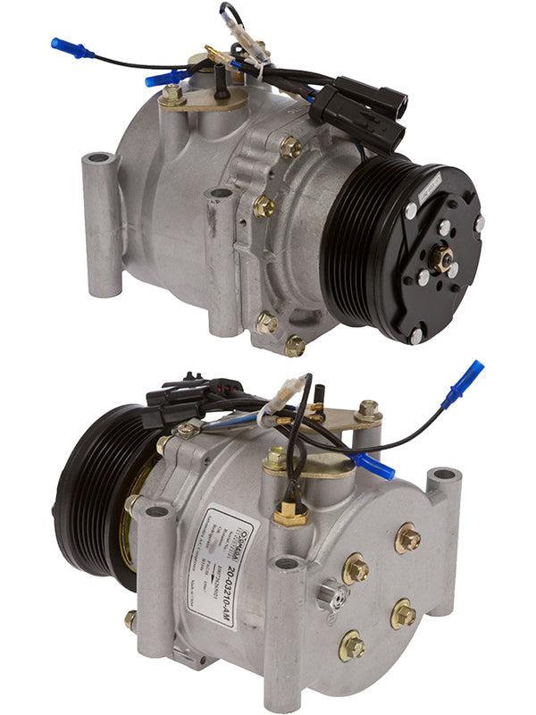 Klimakompressor TRS105 PV7 DODGE VAN 92-97 5.2/5.9L Hischier 12V