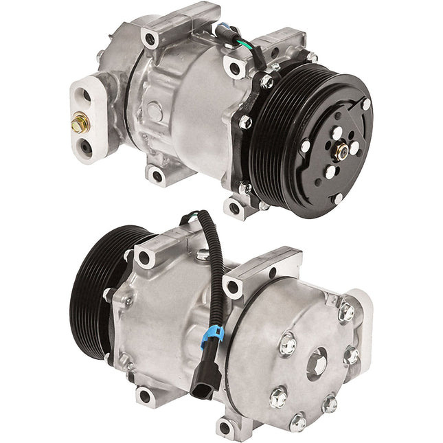 Klimakompressor SD7H15 4042 PV8 119MM 12V GQ HEAD PETERBILT KENWORTH A Hischier 12V