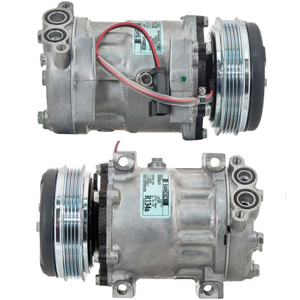 Klimakompressor SD7H15 4104 DIRECT PV4 152MM 12V VPAD WP HEAD W/DUST CO Hischier 12V